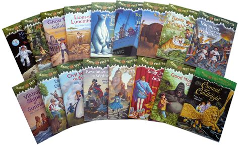 Factoid books about the magic tree house adventures